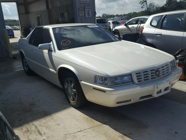 1G6ET1294XU614666 - 1999 CADILLAC ELDORADO T WHITE photo 1