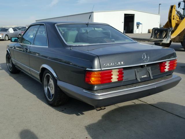 WDBCA45E6LA541220 - 1990 MERCEDES-BENZ 560 SEC BLACK photo 3