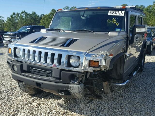 5GRGN23U76H120106 - 2006 HUMMER H2 BEIGE photo 2