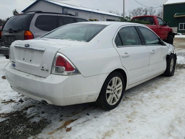 3FAHP081X6R153852 - 2006 FORD FUSION SEL WHITE photo 4