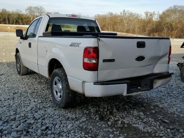 1FTRF122X6NB20698 - 2006 FORD F150 WHITE photo 3