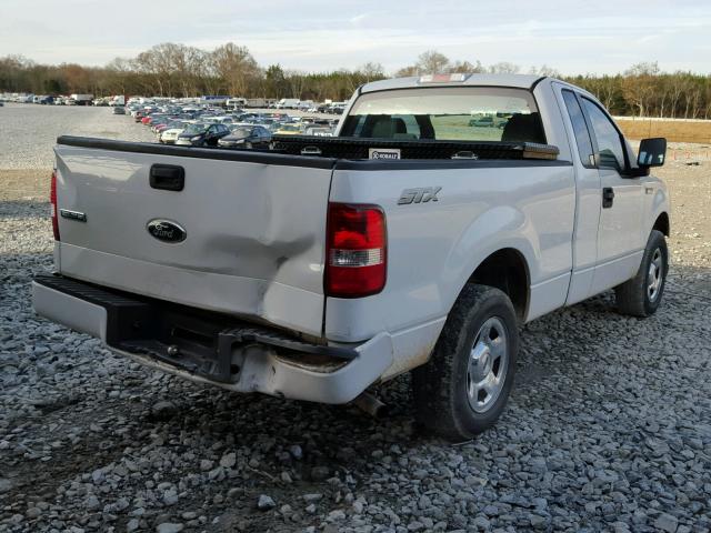 1FTRF122X6NB20698 - 2006 FORD F150 WHITE photo 4