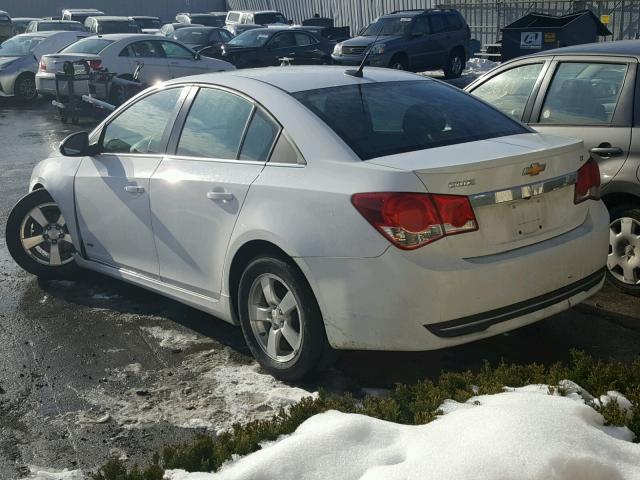 1G1PC5SB1E7298647 - 2014 CHEVROLET CRUZE LT WHITE photo 3