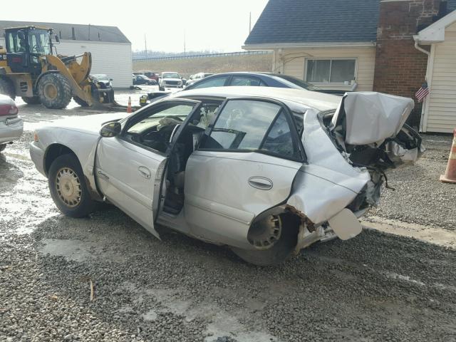 2G4WY55J3Y1256839 - 2000 BUICK CENTURY LI SILVER photo 3