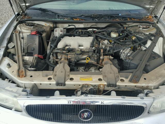 2G4WY55J3Y1256839 - 2000 BUICK CENTURY LI SILVER photo 7