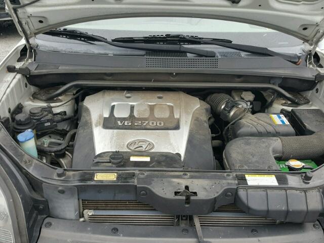 KM8JN12D86U431730 - 2006 HYUNDAI TUCSON GLS GRAY photo 7