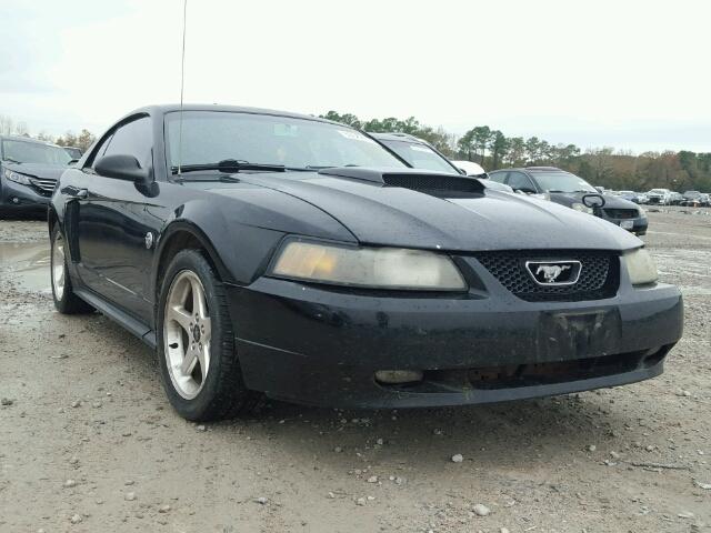 1FAFP42X34F168666 - 2004 FORD MUSTANG GT BLACK photo 1