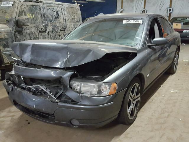 YV1RS547562553062 - 2006 VOLVO S60 T5 CHARCOAL photo 2