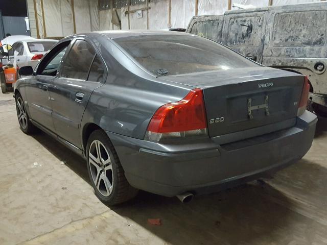 YV1RS547562553062 - 2006 VOLVO S60 T5 CHARCOAL photo 3