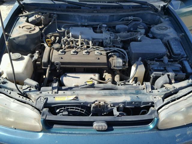 1Y1SK5260TZ031018 - 1996 GEO PRIZM BASE მწვანე ფოტო 7