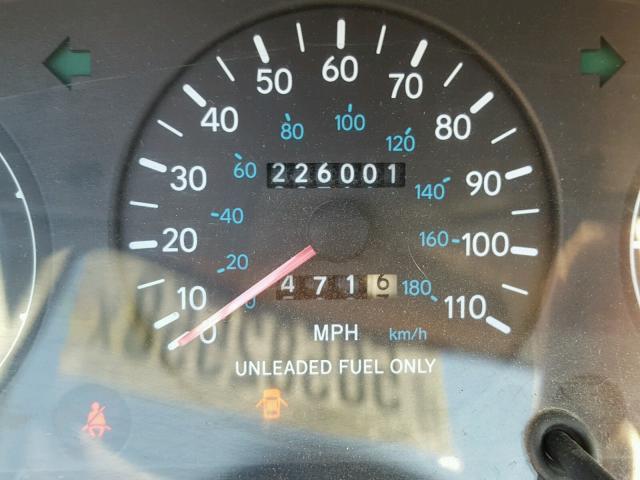 1Y1SK5260TZ031018 - 1996 GEO PRIZM BASE მწვანე ფოტო 8