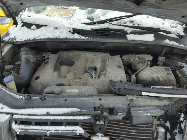 KNDJF722877438681 - 2007 KIA SPORTAGE L GRAY photo 7