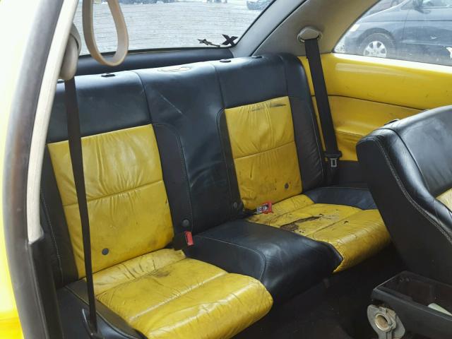 3VWCD21C02M448211 - 2002 VOLKSWAGEN NEW BEETLE 黄色 照片 6