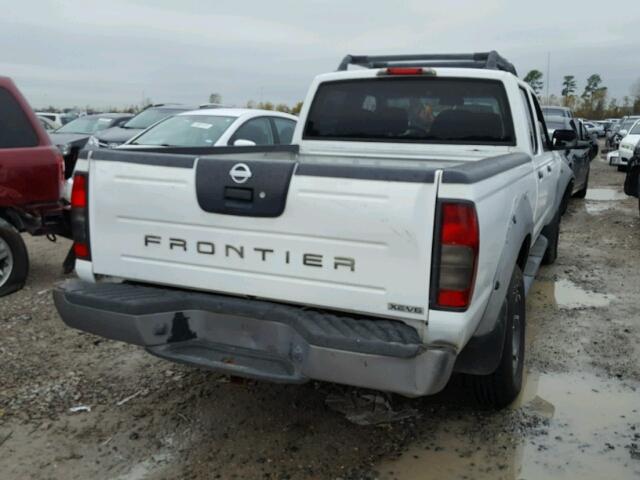 1N6ED29X72C379907 - 2002 NISSAN FRONTIER C WHITE photo 4