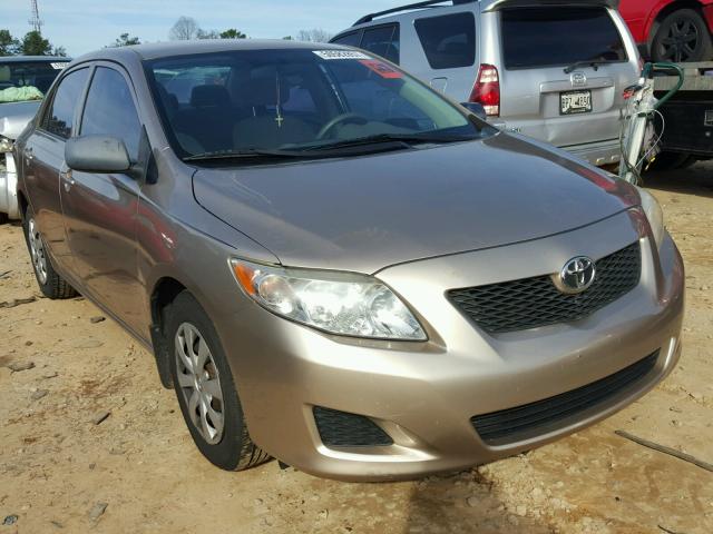 2T1BU40E69C004136 - 2009 TOYOTA COROLLA BA GOLD photo 1