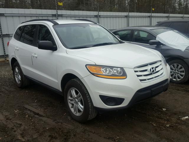 5NMSGDAB7AH333728 - 2010 HYUNDAI SANTA FE G WHITE photo 1