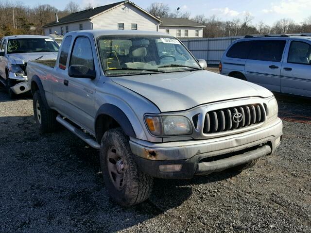 5TEWM72N33Z198870 - 2003 TOYOTA TACOMA XTR SILVER photo 1