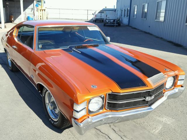 136371L138190 - 1971 CHEVROLET CHEVELLE ORANGE photo 1