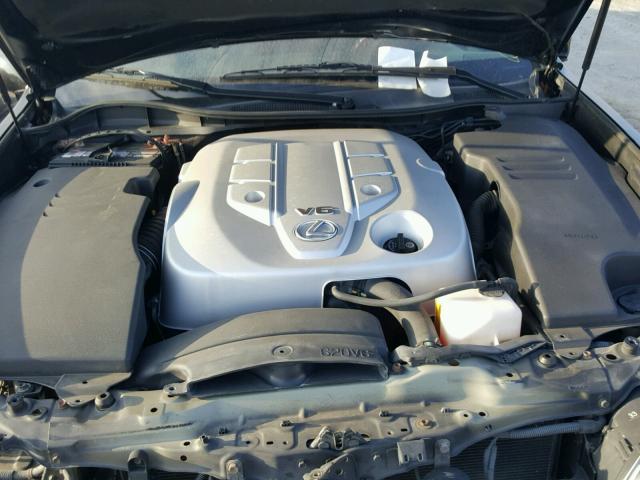 JTHCH96S760011510 - 2006 LEXUS GS GENERAT BLACK photo 7