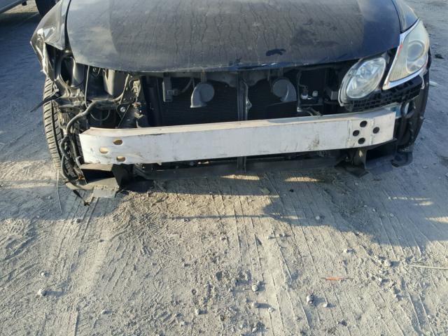 JTHCH96S760011510 - 2006 LEXUS GS GENERAT BLACK photo 9