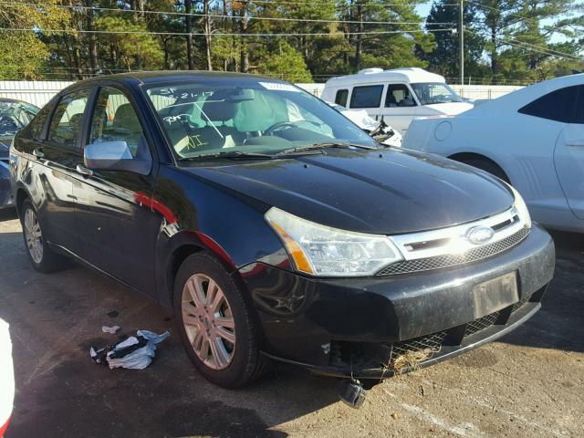 1FAHP3HN7AW104683 - 2010 FORD FOCUS SEL BLACK photo 1