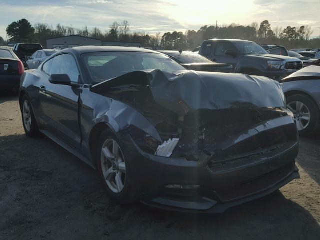 1FA6P8AM2F5390266 - 2015 FORD MUSTANG GRAY photo 1