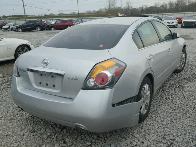 1N4AL2AP3CC105031 - 2012 NISSAN ALTIMA BAS SILVER photo 4