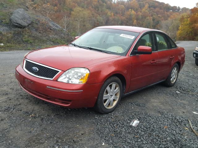 1FAHP23136G105135 - 2006 FORD FIVE HUNDR RED photo 2