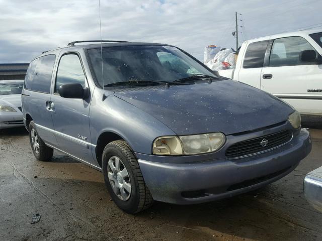 4N2XN11T9XD841023 - 1999 NISSAN QUEST SE BLUE photo 1