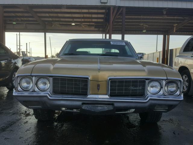 342570Z107758 - 1970 OLDSMOBILE CUTLASS BEIGE photo 10