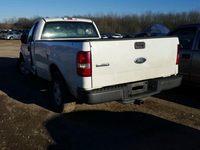 1FTRF12225NC08188 - 2005 FORD F150 WHITE photo 3