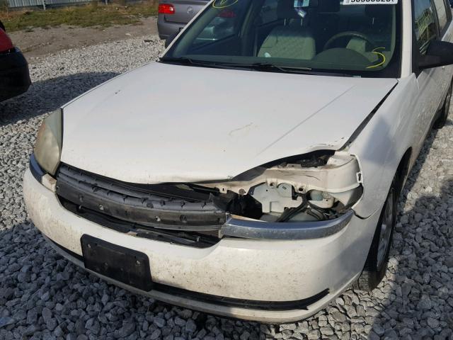 1G1ZT52875F108417 - 2005 CHEVROLET MALIBU LS 白色 照片 9