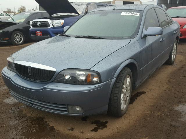 1LNHM87A23Y698116 - 2003 LINCOLN LS BLUE photo 2