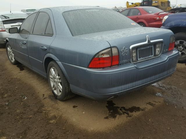 1LNHM87A23Y698116 - 2003 LINCOLN LS BLUE photo 3