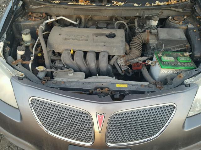 5Y2SL65806Z462659 - 2006 PONTIAC VIBE GRAY photo 7