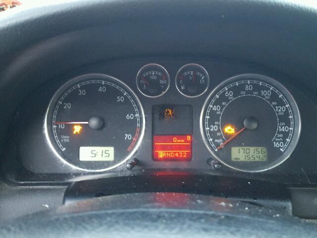 WVWTH63B63P274921 - 2003 VOLKSWAGEN PASSAT GLX 蓝色 照片 8