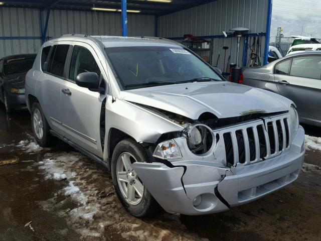 1J8FF47W28D528355 - 2008 JEEP COMPASS SP SILVER photo 1