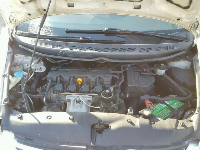 1HGFA16898L076418 - 2008 HONDA CIVIC EX თეთრი ფოტო 7