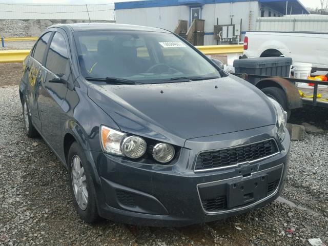 1G1JC5SH3F4102818 - 2015 CHEVROLET SONIC LT GRAY photo 1