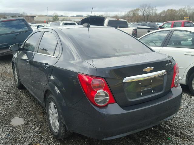 1G1JC5SH3F4102818 - 2015 CHEVROLET SONIC LT GRAY photo 3