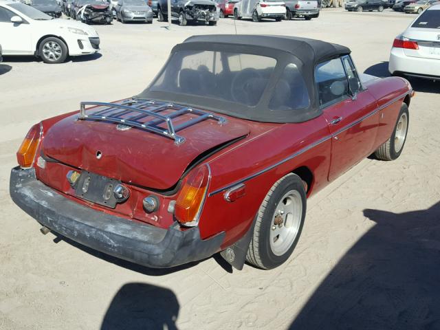 GHN5UC402535 - 1976 MG MGB RED photo 4