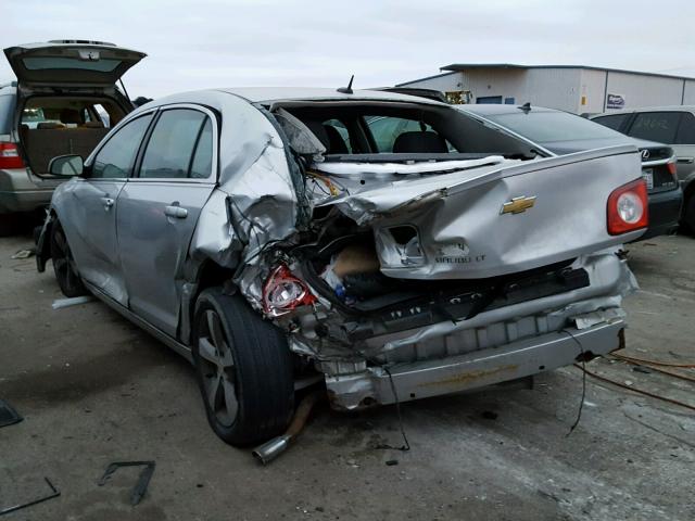 1G1ZC5EB5AF196627 - 2010 CHEVROLET MALIBU 1LT 银色 照片 3