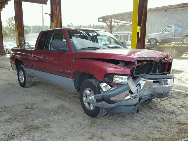 1B7HC13Z6XJ597640 - 1999 DODGE RAM 1500 Q MAROON photo 1