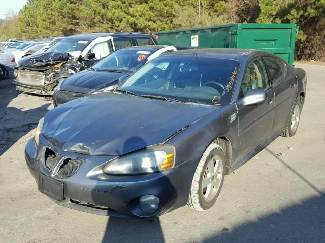 2G2WP522X51288112 - 2005 PONTIAC GRAND PRIX CHARCOAL photo 2