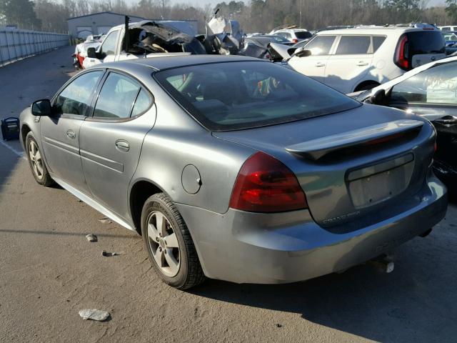 2G2WP522X51288112 - 2005 PONTIAC GRAND PRIX CHARCOAL photo 3