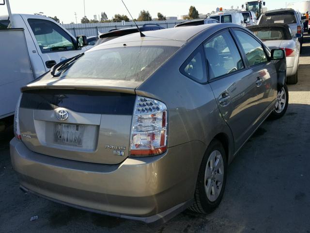 JTDKB20U997877141 - 2009 TOYOTA PRIUS GOLD photo 4