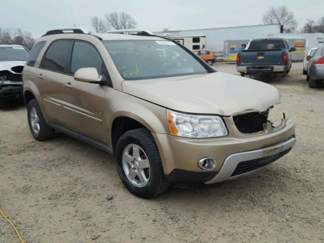 2CKDL33F486043682 - 2008 PONTIAC TORRENT GOLD photo 1