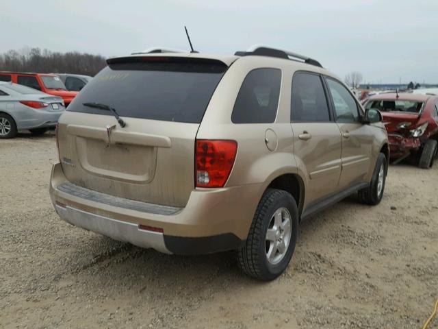 2CKDL33F486043682 - 2008 PONTIAC TORRENT GOLD photo 4