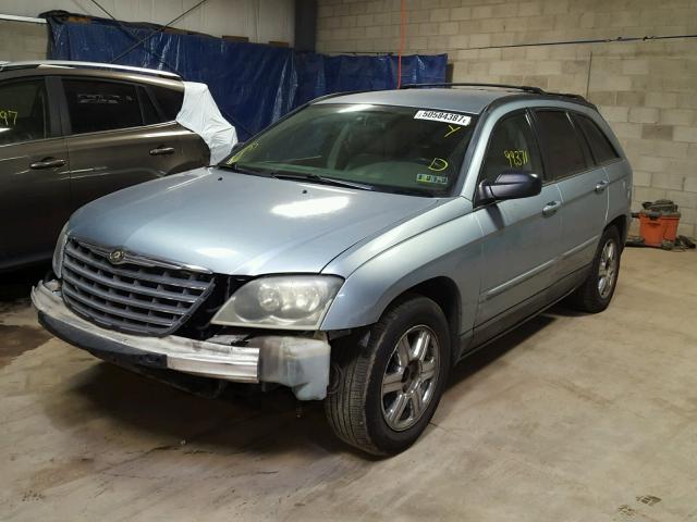 2C8GF68434R634825 - 2004 CHRYSLER PACIFICA BLUE photo 2