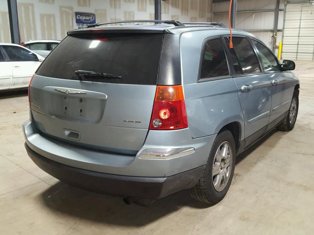 2C8GF68434R634825 - 2004 CHRYSLER PACIFICA BLUE photo 4